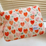Pochette ordinateur légère et pratique avec imprimé cœurs - Vignette | Sacs Ordinateur