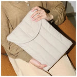 Pochette ordinateur légère et imperméable en coton brodé - Vignette | Sacs Ordinateur