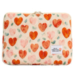 Pochette ordinateur légère et pratique avec imprimé cœurs - Vignette | Sacs Ordinateur
