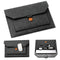 Pochette ordinateur multipoches en feutre de laine