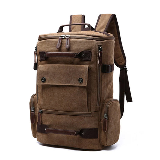 Sac à dos ordinateur en toile haute qualité parfait pour voyage et travail
