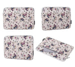 Housse ordinateur avec motif floral et protection intérieure - Vignette | Sacs Ordinateur
