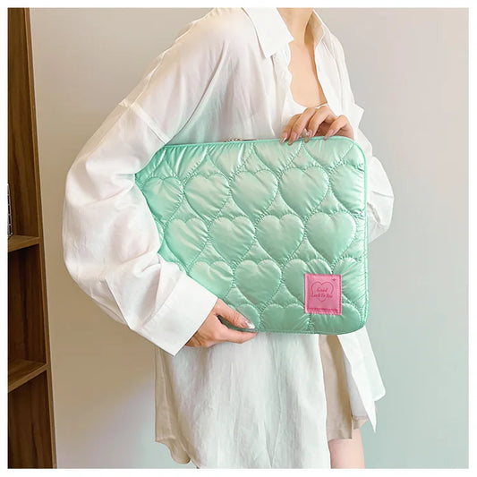 Pochette d'ordinateur avec doublure intérieure anti rayures
