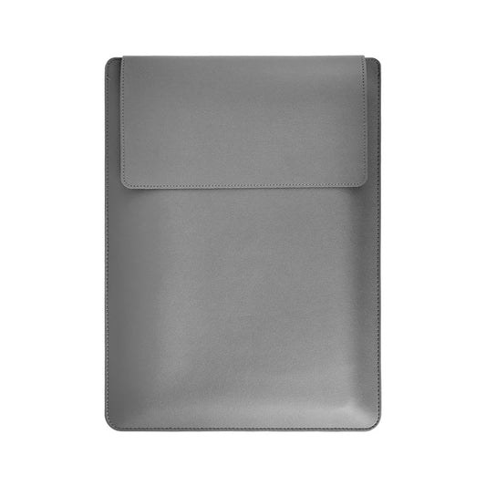 Pochette ordinateur portable en cuir synthétique avec support intégré