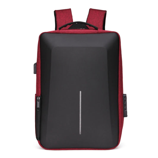 Sac à dos rigide pour ordinateur portable avec antivol et port USB
