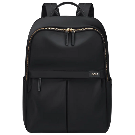 Sac à dos noir grande capacité avec rangement pour ordinateur portable