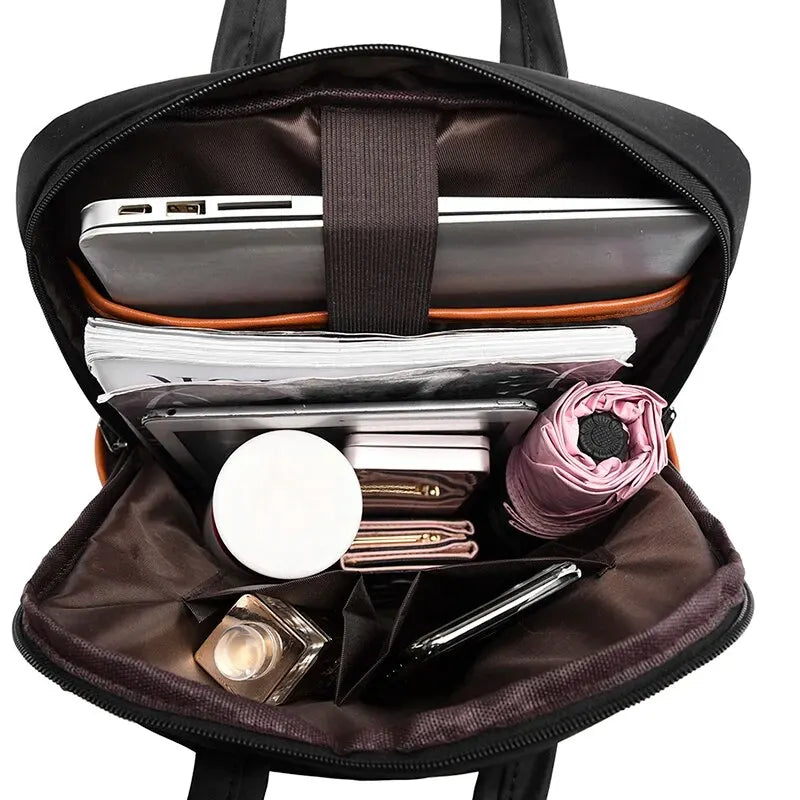 sac à dos femme avec intérieur organisé avec ordinateur 15 6 pouces et tablette