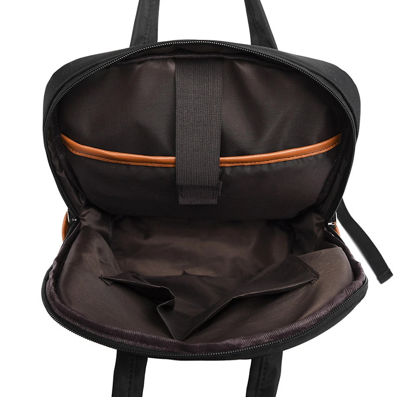 sac à dos femme vu intérieur avec compartiment ordinateur portable