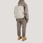 Sac à dos unisexe étanche convertible beige pour ordinateur 16 pouces avec rangement vêtements chaussures - Vignette | Sacs Ordinateur