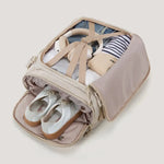 Sac à dos unisexe étanche convertible beige pour ordinateur 16 pouces avec rangement vêtements chaussures - Vignette | Sacs Ordinateur