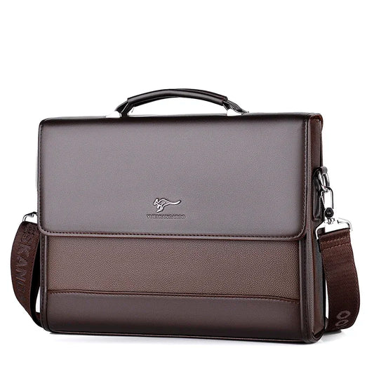 Sac ordinateur fourre tout à bandoulière pour homme