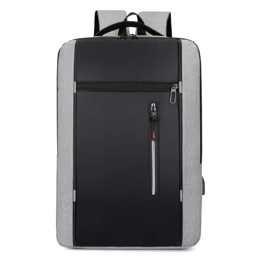 Sac à dos multi poches avec port USB pour ordinateur portable