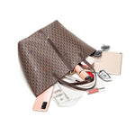 Sacoche ordinateur à main grande capacité avec lettres imprimées pour femme - Vignette | Sacs Ordinateur