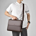 Sac ordinateur fourre tout à bandoulière pour homme - Vignette | Sacs Ordinateur
