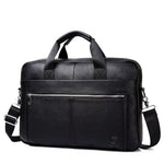 Sac ordinateur 15.6 pouces en cuir synthétique avec bandoulière ajustable - Vignette | Sacs Ordinateur