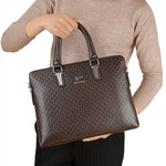 Sac ordinateur élégant pour homme en cuir synthétique - Vignette | Sacs Ordinateur