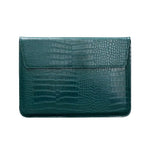 Sacoche ordinateur en cuir synthétique avec effet crocodile - Vignette | Sacs Ordinateur