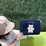 Housse ordinateur avec imprimé ours et protection antichoc - Vignette | Sacs Ordinateur