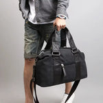Sacoche ordinateur en toile durable pour homme avec bandoulière pratique - Vignette | Sacs Ordinateur