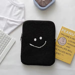 Pochette ordinateur en coton avec motif smiley - Vignette | Sacs Ordinateur
