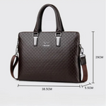 Sac ordinateur élégant pour homme en cuir synthétique - Vignette | Sacs Ordinateur