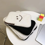 Pochette ordinateur en coton avec motif smiley - Vignette | Sacs Ordinateur