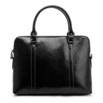 Sac ordinateur pour femme en cuir véritable avec bandoulière - Vignette | Sacs Ordinateur