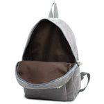 Sac à dos en velours décontracté avec compartiment pour ordinateur portable - Vignette | Sacs Ordinateur