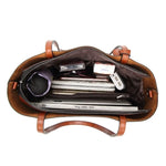 Grand sac ordinateur en cuir synthétique pour femme - Vignette | Sacs Ordinateur
