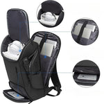 Sac à dos de bureau avec multi poches et port USB pour homme - Vignette | Sacs Ordinateur