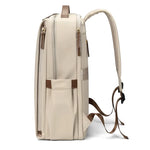 Sac à dos grande capacité en cuir synthétique avec multi poches - Vignette | Sacs Ordinateur