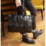 Sacoche ordinateur souple et en cuir synthétique avec bandoulière - Vignette | Sacs Ordinateur