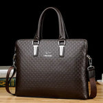Sac ordinateur élégant pour homme en cuir synthétique - Vignette | Sacs Ordinateur