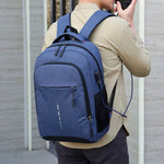 Sac à dos étanche classique pour homme avec port USB et grande capacité - Vignette | Sacs Ordinateur