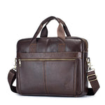 Sac ordinateur 15.6 pouces en cuir synthétique avec bandoulière ajustable - Vignette | Sacs Ordinateur