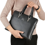 Sac ordinateur élégant pour homme en cuir synthétique - Vignette | Sacs Ordinateur