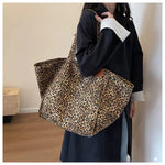 Sac ordinateur fourre tout à motif léopard - Vignette | Sacs Ordinateur