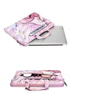 Sac ordinateur à bandoulière avec protection anti rayures en tissu polaire - Vignette | Sacs Ordinateur