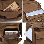 Sac à dos ordinateur en toile haute qualité parfait pour voyage et travail - Vignette | Sacs Ordinateur