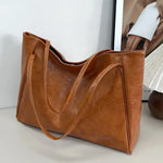 Sacoche ordinateur fourre-tout souple et en cuir synthétique - Vignette | Sacs Ordinateur