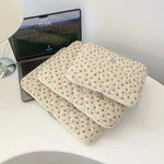 Housse pour ordinateur portable matelassée avec imprimé de fleurs - Vignette | Sacs Ordinateur