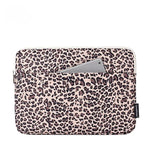 Housse pour ordinateur imprimé léopard avec poche extérieure - Vignette | Sacs Ordinateur