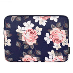 Housse ordinateur portable  avec imprimé fleurs roses - Vignette | Sacs Ordinateur