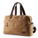 Sacoche ordinateur en toile durable pour homme avec bandoulière pratique - Vignette | Sacs Ordinateur