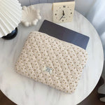 Housse pour ordinateur portable matelassée avec imprimé de fleurs - Vignette | Sacs Ordinateur
