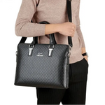 Sac ordinateur élégant pour homme en cuir synthétique - Vignette | Sacs Ordinateur