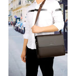 Sac ordinateur fourre tout à bandoulière pour homme - Vignette | Sacs Ordinateur