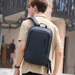 Sac à dos étanche pour homme avec multi-poches et port USB pour ordinateur portable - Vignette | Sacs Ordinateur