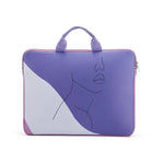 Sac ordinateur visage abstrait pour femme - Vignette | Sacs Ordinateur