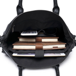 Sacoche ordinateur souple et en cuir synthétique avec bandoulière - Vignette | Sacs Ordinateur